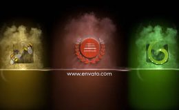 VIDEOHIVE COLORFUL PARTICLES LOGO REVEAL