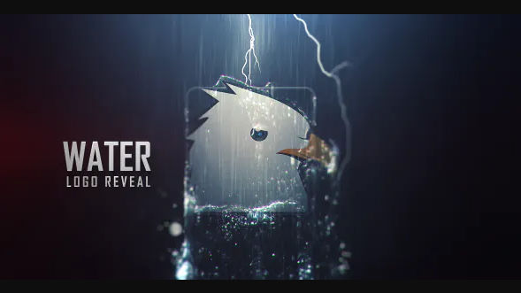 VIDEOHIVE WATER LOGO REVEAL