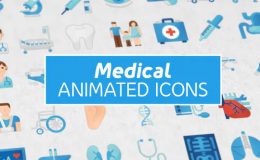 VIDEOHIVE 36 MEDICAL ANIMATED ICONS