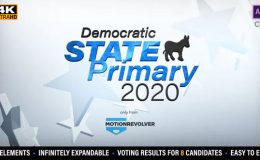 Videohive - State Primary or Caucus Election Results Kit