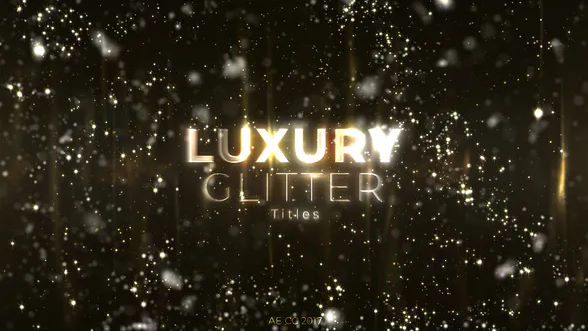 Videohive – Luxury Glitter Titles