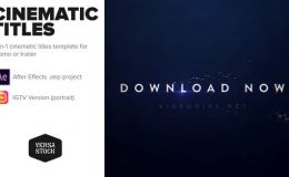 VIDEOHIVE CINEMATIC PROMO TITLES FOR INSTA & BROADCAST