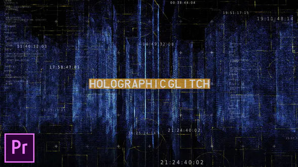 Download Holographic City Opener Premiere Pro – FREE Videohive
