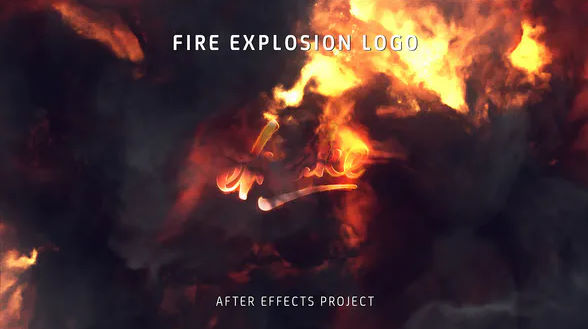 Download Fire Explosion Logo – FREE Videohive