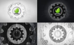 Download Futuristic Gears Logo Reveals – FREE Videohive