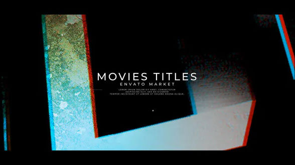 VIDEOHIVE NEW PROJECT MOVIES TITLES