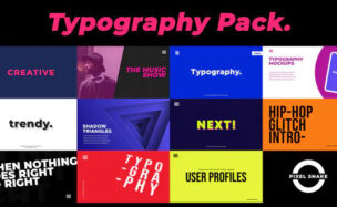 Download Rama – Modern Typography Pack 24927160 – FREE Videohive