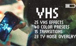 Download VHS Effects Pack for Premiere Pro – FREE Videohive