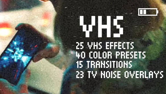 Download VHS Effects Pack for Premiere Pro – FREE Videohive