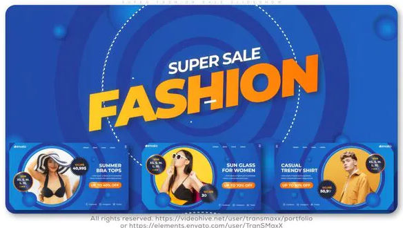 Download Super Fashion Sale Slideshow – FREE Videohive