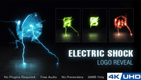 Download Electric Shock Logo Reveal – FREE Videohive