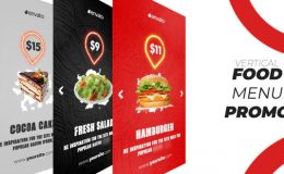 Download Food Menu Promo (Vertical) – FREE Videohive