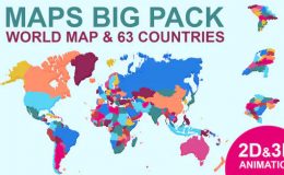 VIDEOHIVE MAPS BIG PACK – FREE Videohive