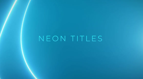 MotionElements – Neon Titles