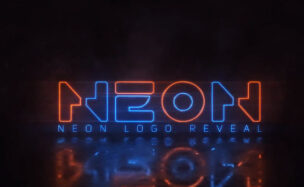 MotionArray Neon Logo