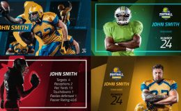 VIDEOHIVE SPORT PLAYER PROFILES PACK