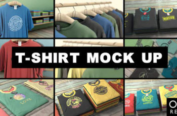 Download Videohive T Shirt Mockup Free After Effects Templates Premiere Pro Templates