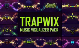 Videohive TrapWix Music Visualizer Pack