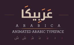 Videohive Arabica- Animated Arabic Typeface