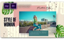 Style of Woman Fashion Slideshow - Premiere Pro