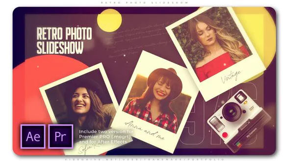 Videohive Retro Photo Slideshow – Premiere Pro