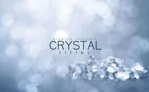 Free after effects Crystal Titles Template