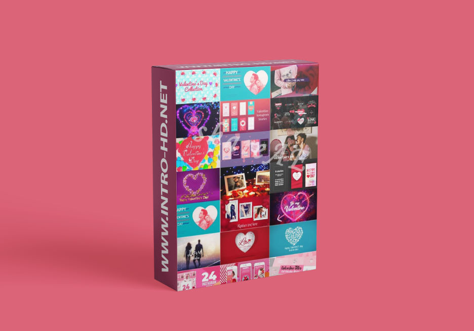VALENTINE DAY AFTER EFFECTS BUNDLE 2020 - MOTION ARRAY preview