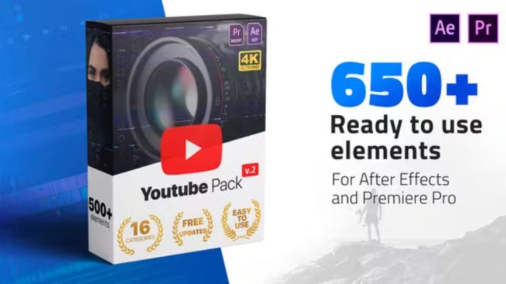 Download Youtube Pack V2 – FREE Videohive