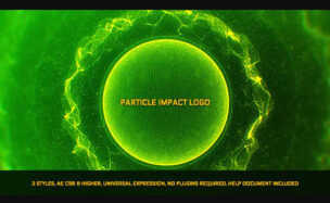 Particle Impact Logo Videohive