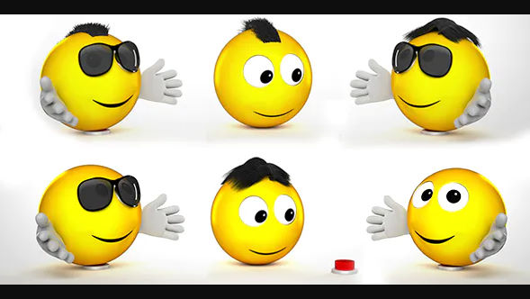 Download Funny Emoji Logo Reveal – Videohive FREE