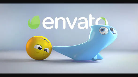VIDEOHIVE GHOST AND EMOJI LOGO REVEAL