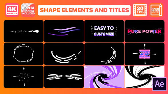Dynamic Shapes And Titles | After Effects