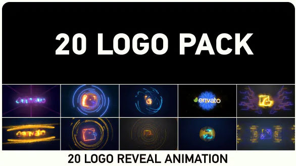 VIDEOHIVE 20 LOGO PACK