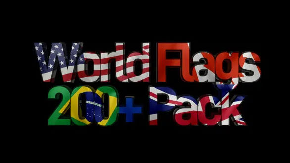 Videohive World Flags 200+ Pack
