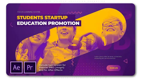 Videohive Students Startup Education Promotion