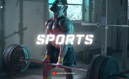 Videohive Sport Youtube Channel Opener Glitch Fitness and Workout