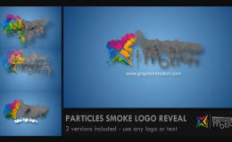 Videohive Particles Smoke Logo Reveal
