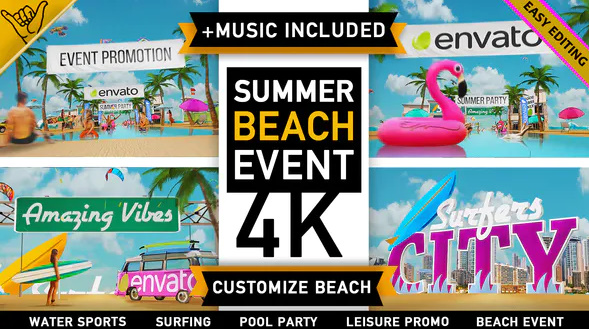 VIDEOHIVE SUMMER BEACH – HOLIDAY RESORT PARTY EVENT