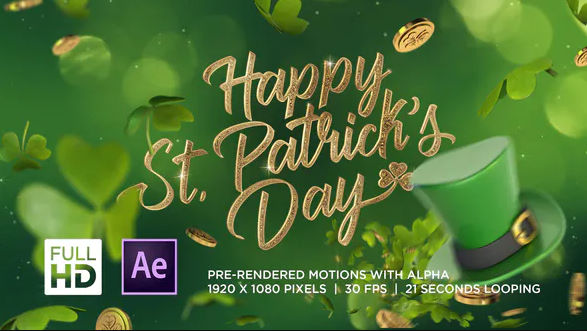 VIDEOHIVE ST PATRICK’S DAY GREETING