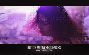 Glitch Media Sequences Free Videohive