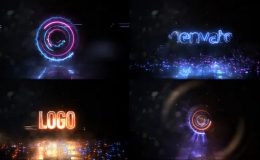 High Speed Spinning Energy Logo Free videohive