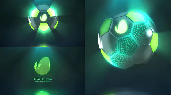 Hi-Tech Soccer | Logo Reveal Free videohive