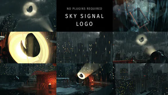 Sky Signal Logo 2 Free videohive