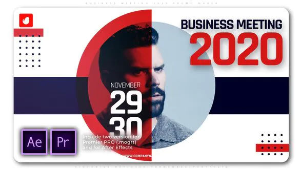 Business Meeting 2020 Promo Maker Free videohive