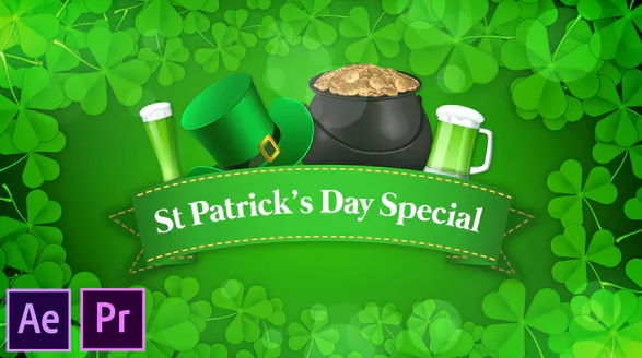 St Patrick’s Day Special Promo – Premiere Pro Free videohive