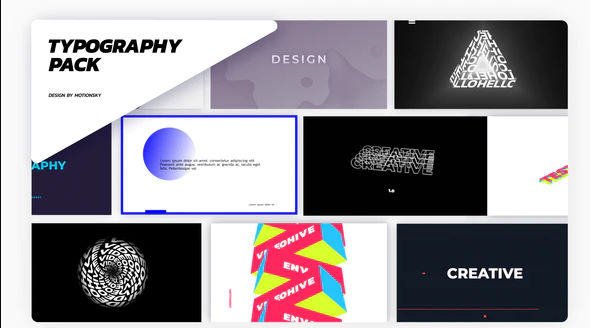 Videohive Brand New Titles