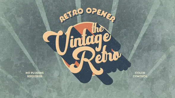 Videohive Retro Vintage Opener