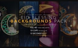 Eid Blessing Backgrounds Pack – Videohive