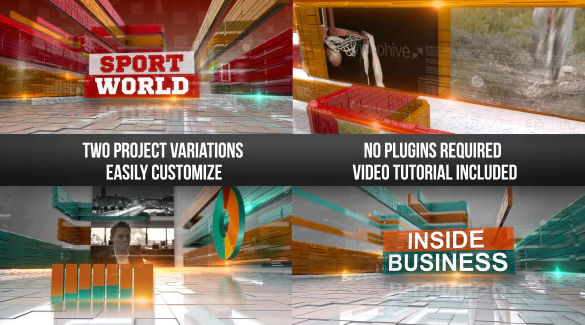VIDEOHIVE CORPORATE BUSINESS & SPORTS SHOW INTRO