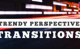 Trendy Perspective Transitions + Music - Premiere Pro